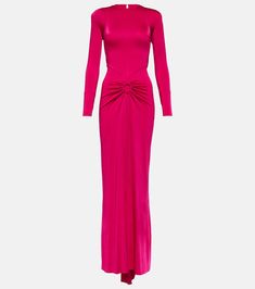 Chic Pink Elastane Dresses, Fitted Floor-length Elastane Dress, Chic Stretch Elastane Dresses, Fitted Elastane Maxi Dress For Gala, Stretch Ruched Maxi Dress, Stretch Elastane Floor-length Dresses, Stretch Elastane Evening Dress, Stretch Elastane Maxi Dress, Summer Gala Elastane Maxi Dress