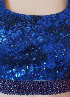 Why look basic when you can rock the world in this majestic electric blue hued creation ,which can totally amp up your festive look! Color -Electric Blue and Black Fabric & Work Style -- Lehenga: Soft net fabric with embroidery.- Blouse: Sequins work & embroidery. Details -- Assured quality.- Wash care instruction: Dry clean only.- Slight variation in color is possible due to digital photography. Indian Bridal Couture, Indian Bridesmaid Dresses, Fabric Work, Celebrity Closet, Indian Bridal Lehenga, Indian Bride And Groom, Festive Look, Net Fabric, Bridal Jewellery Indian