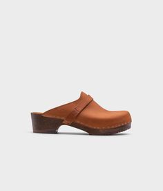 Tokyo classic clog mule in dexter tan | Sandgrens Clog Mules, Cork Sandals, Wooden Clogs, Sustainable Future, Clog Sandals, Second Chance, Dexter, Boot Shop, Mule