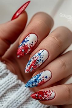 You’re scrolling through endless nail art options, seeking that perfect July 4th design to truly shine at your holiday gathering. You want something that screams celebration without being overly simplistic or excessively intricate. I’m sharing Fire Works Nail Design, Easy Firework Nail Design, Luminary Nails Design 4th Of July, Fourth Of July Nails White Base, Funky Nail Designs