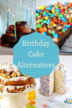 birthday cake alternatives for all types of cakes