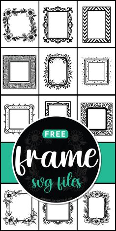 the free frame svg files