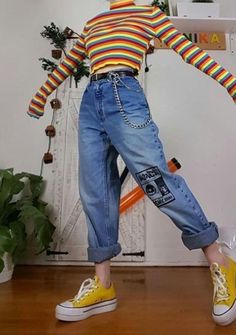 Mode Indie, Look 80s, Indie Outfits, Swaggy Outfits, Indie Fashion, 가을 패션, Mode Vintage, Mode Inspiration, Outfit Casual