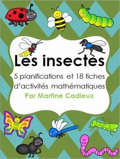 Voici+un+document+complet+qui+comprend+5+planifications+dtailles,18+fiches+d'activits+mathmatiques+et+plus+encore+pour+votre+thme+d'insecte!Suivez+ma+boutique+afin+de+dcouvrir+de+nouveaux+produits+en+franais+et+laissez+un+commentaire+afin+de+recevoir+du+crdit+pour+vos+achats++venir+ School Organisation, My Future Job, Primary Maths, Future Jobs, How To Speak French, 1st Grade Math