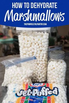 how to dehydrate marshmallows in the microwave