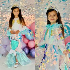 Transform your little girl's fantasies into reality with our enchanting Mermaid Sequin Dress, designed for girls aged 1-10. This stunning dress, adorned with shimmering sequins and delicate organza, is perfect for birthdays, parties, and dress-up play. Available in multiple variations, you can choose just the dress or complete the look with a crown, bag, and cape. Material: High-quality sequins and organza with a comfortable lining Variations: Dress only, dress with crown, dress with crown and b Crown Bag, Mermaid Sequin Dress, Mermaid Sequin, Mother Daughter Gifts, Mermaid Costume, Dress For Girls, Daughter Gifts, Stunning Dresses, Sequin Dress