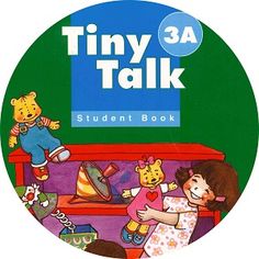 a children's book with the title tiny talk