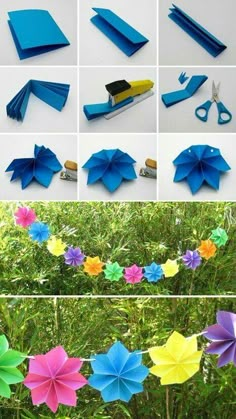 how to make origami flowers out of paper