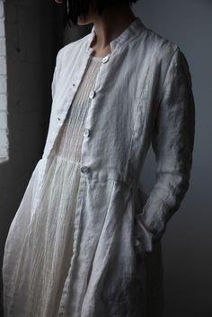 Linen Fashion, Southern Comfort, Long Jacket, 가을 패션, Mode Inspiration, Linen Clothes, Linen Dresses, Look Fashion, Capsule Wardrobe