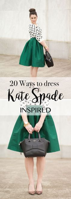 20 ways to dress Kate Spade inspired! Kate Spade Clothes, Portland Fashion, Kate Spade Bridal Shower, Kate Spade Bridal, Kate Spade Style, Kate Spade Inspired, Classy Dress