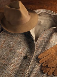 Borsalino Felt Hat in Caramel - The Ben Silver Collection Brown Fedora For Kentucky Derby And Formal Occasions, Luxury Fitted Brown Hat, Formal Brown Hat Bands For Fall, Formal Brown Hat Band For Fall, Classic Brown Fedora For Fall, Formal Wool Felt Hat For Winter, Classic Beige Wool Hat Band, Classic Beige Hat Bands For Fall, Classic Beige Wool Hat