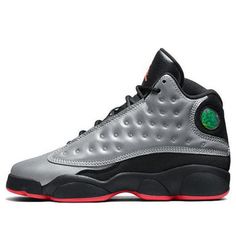 (GS) Air Jordan 13 Retro Premium 'Reflective Silver' 696299-023 (SNKR) Aztec Tattoo Designs, Aztec Tattoo, Air Jordan 13 Retro, Jordan 13 Retro, Jordan 13, Stylish Sneakers, Perfect Pair, Air Jordan, Air Jordans