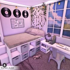 Bloxburg Room Ideas Aesthetic Bedroom, Aesthetic Bedroom Bloxburg, Bloxburg Room Ideas Aesthetic, Bloxburg Room Ideas, Kitchen Bloxburg, Blocksburg Room Ideas￼, House Decorating Ideas Apartments, Small House Layout, Simple Bedroom Design