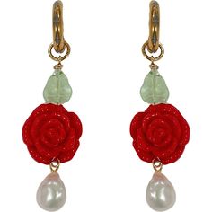 Red roses paired with dreamy pearls, and lucky motifs next to sparkly handmade details now ready to give bring you a little bit of love and a little bit of luck wherever you go! Handmade and natural materials mean no two are identical. Minor variations make each piece special! | NOTTE | Lucky Rose Pearl Earrings (Gold, One Size) | Maisonette collects the best children’s products from around the world (unlike Zulily, Etsy, The Tot, Farfetch Kids, Childrensalon, Crate and Kids, Kohls, Wayfair, Buy Buy Baby, Nordstroms, Mini Boden, J.Crew Factory, or PotteryBarn Kids), creating a curated shopping experience for you. Think of us as your shortcut to fashion for litte ones! Teen Shopping, Gold Pearl Earrings, Mini Boden, Buy Buy Baby, Accessories Earrings, Pottery Barn Kids, Red Roses, Pearl Earrings, Nordstrom