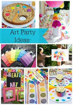 art party ideas for kids and adults