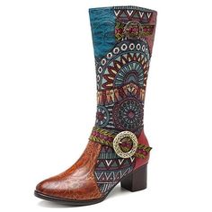 Fiáin Leather Cowgirl Boots, Leather Knee Boots, Hippie Chic, Zambia, Mid Calf Boots, Sierra Leone, Cowgirl Boots, Fall Outfit