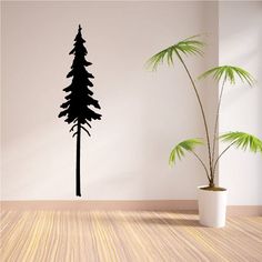 Image of Realistic Tree Decals Tree Vinyl, Vinyl Tree Wall Decal, Huge Tree, Tree Wall Decals, Tree Decals, Create Your Own Quotes, Tree Wall Decal, Custom Vinyl Stickers, Removable Wall Decals