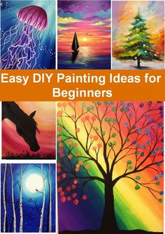 easy diy painting ideas for beginners