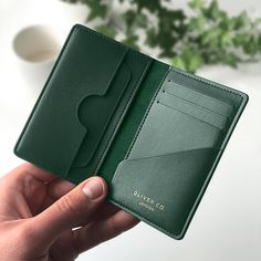 Diy En Cuir, Compact Wallet, Handmade Leather Wallet