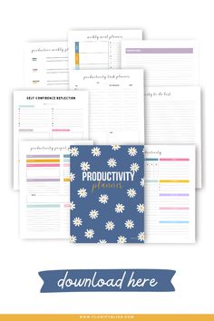 Today I've got a productivity planner printable that will have you getting more things done in no time! Daily Productivity Planner, Software Apps, Online Calendar, Printable Planner Pages, How To Stop Procrastinating, Planner Printables Free, Planner Printables, Free Planner, Project Planner