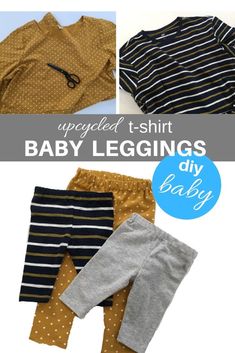 baby leggings with the text overlaying it