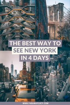 the best way to see new york in 4 days