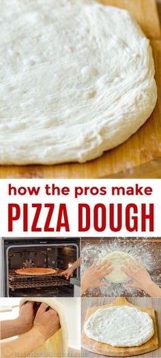 how the pros make pizza dough