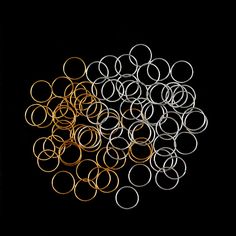 PRICES MAY VARY. Color: Gold and Silver Quantity: Includes 100 pcs hair braid rings Diameters: 0.55"/14mm. Material: They are made of high quality metal, with electrical plating on the surface, not easy to get rust or erosion, sturdy and durable. Used: Braid your hair then open a ring and place it on your hair,finally close the opening of the ring. Accessories For Braids, Braid Rings, Braid Your Hair, Hair Braid Rings, Hair Loop, Braid Clips, Braided Ring, Hair Accessories Clips, Accessories Gold