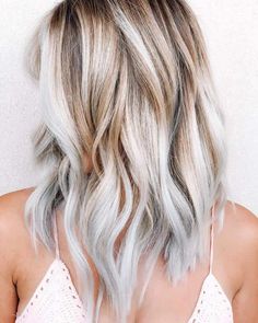 White Ombre Hair, Coconut Hair, Hair Blond, Platinum Blonde Hair, Summer Hair Color, Blonde Ombre, Blonde Color