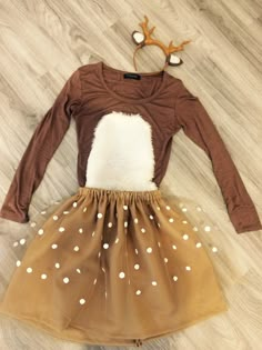 Deer costume Carnaval Diy, Kids Dress Up, Up Costumes, Dress Up Costumes, Carnival Costumes, Christmas Costumes