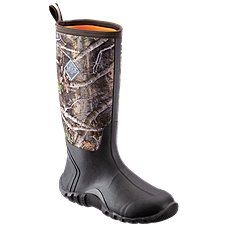 A Bass Pro Shops and Cabela's Exclusive!Combining proven Muck protection with classic Fieldblazer fit and performance, the all terrain Fieldblazer Classic Rubber Boots for Men from The Original Muck Boot Company\u00ae keep feet warm and dry through any hunt. Great for hunting in through a wide range of temperatures, the Fieldblazer Classic's 100% waterproof 5mm neoprene bootie uppers provide a snug fitting barrier from the elements. Easy-cleaning rubber overlays feature quadruple reinforcement i Secure Fit Waterproof Boots For Outdoor, Rubber Boots For Men, Camo Boots, Boot Companies, Hunting Boots, Muck Boots, Boots For Men, Classic Boots, Rubber Boots