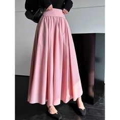 Z-194-08 Pink Pleated Skirt, Skirt Fabric, Pink Skirt, Multiple Color, Types Of Skirts, Pleated Skirt, Season Spring, Womens Bottoms, The Selection