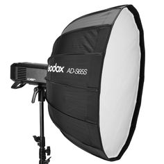 the godox softbox is shown on a tripod