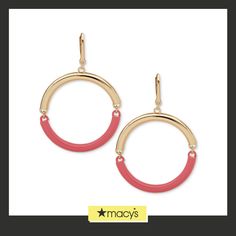 in stock Hoop Drop Earrings, Fashion Jewelry Earrings, Fashion Watches, Jewelry Watches, Gold Tones, Pick Up, In Store, Buy Online, Fashion Jewelry