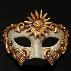 Roman Mask, Sun Warrior, Mask Masquerade Ball, Masquerade Ideas, Gold Masquerade Mask, Masquerade Outfit, Mens Masquerade Mask, Masquerade Ball Mask, Venetian Masquerade Masks