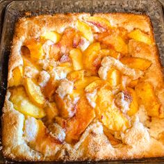 a close up of a pie in a pan