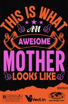 Mother's Day Family T-shirt Design. Image by Vectintee.std