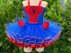 Spiderman Costume, Spiderman Dress, Spiderman Birthday Outfit, Spider Girl Dress, Superhero Tutu, Superhero Dress, Superhero Party - Etsy Superhero Tutu Costumes, Girl Spiderman Costume, Chic Dress Outfits, Batman Costume For Girls, Spiderman Dress, Spider Girl Costume, Costume Spiderman, Costume Spider, Batman Girl