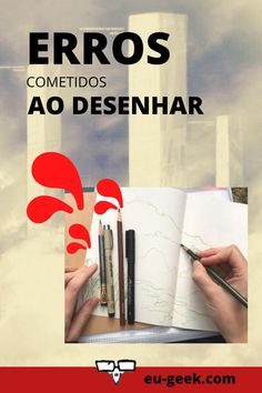 erros cometidos ao desenhar