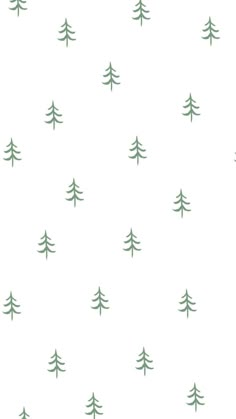 a white background with green trees on it