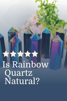 Is Rainbow Quartz Natural? Not Completely. Aurora Quartz, Rainbow Aura, Aqua Aura