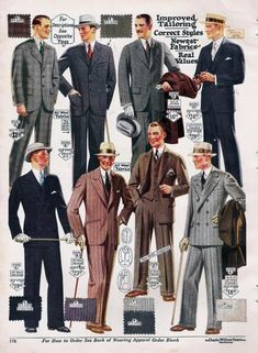 1950s Mens Fashion Style Guide - A Trip Back In Time 1920s Suit, 1920s Suits, 1950 Men, Burlesque Vintage, 1920s Men, Fall Fashion Skirts