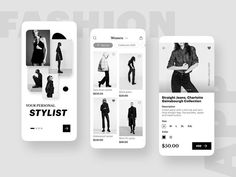 Fashion app design concept Fashion Ux Design, Phone Website Design, Concept Fashion Design, Fashion App Ui Design, Fashion App Design, Fashion App Ui, Ecommerce App Design Mobile Ui, Ecommerce Mobile App, Latest Graphic Design Trends