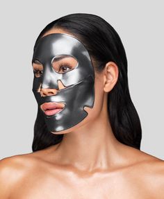 Perfect for all skin types, our luxurious Black Pearl Detox Collagen Facial Masks counteract stress and environmental toxins without drying skin out. Think of this charcoal face mask as your skin’s reset button. You can handle anything—and with this detoxifying, purifying, balancing mask, your face can, too. Collagen, face mask, black pearl detox, subscriptions, grounded, complexion, fatigue, dark circles, stress, discoloration Collagen Face Mask, Detoxifying Face Mask, Mask Skincare, Collagen Facial, Charcoal Face Mask, Natural Face Mask, Collagen Mask, Face Sheet Mask, Jaw Line