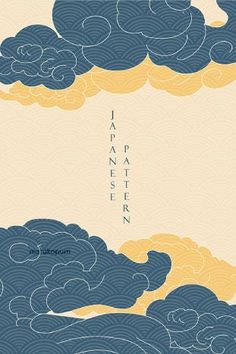 Japan Pattern, Japanese Background, Graphic Design Style, Japanese Illustration