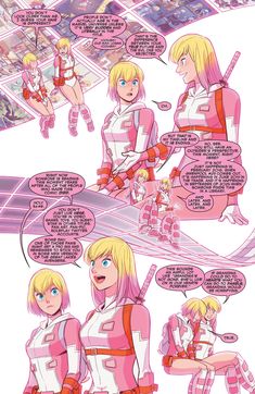 The Unbelievable Gwenpool, Gwen Poole, Gwen Pool, Bakugou And Uraraka, Marvel Heroines, Reading Manga, Gwen Stacy, Spider Gwen