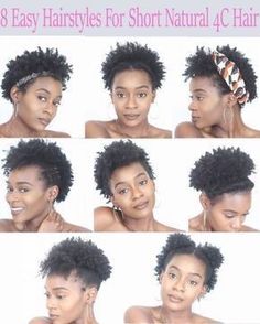 Short Black Natural Hairstyles, 4c Natural Hairstyles Short, Style Natural Hair, Natural Haircuts, Short Natural Haircuts, Short Natural Hair, Hair Twists, Cute Natural Hairstyles