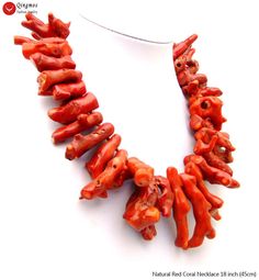 WELCOME TO OUR STORE 30-50mm Branch GENUINE Natural Red Coral Necklace for Women Jewelry 18" Chokers nec5532 You are bidding a very Beautiful GENUINE NATURAL 1 Strands Red Branch Coral Necklace,the length is 18 inch,The Thick Branch coral Diameter is about 6-8 mm, the length is about 50-70mm,very charming,weight about 200 gramme,Very Peculiar Style!Don't miss it! Condition is Brand New! Never worn! Description: Stuff: 6*50mm GENUINE Red Branch Natural Coral Necklace for Women Jewelry Long Neckla Red Coral Necklace Jtv, Red Coral Necklace, Natural Coral, Craft Corner, Coral Jewelry, Coral Necklace, Jewelry Choker, Red Coral, Natural Red