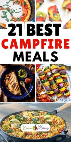 the best campfire meals to make for your next camping trip with kids and adults