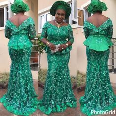 Aso Ebi Styles Lace, Lace Blouse Styles, Lace Skirt And Blouse, Nigerian Lace Styles, African Lace Styles, African Styles, Lace Gown Styles, Afrikaanse Mode, Lace Dress Styles